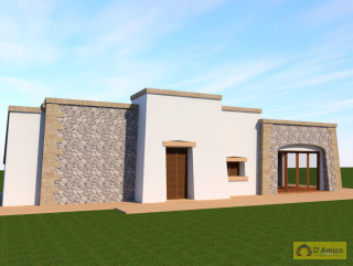 foto immobile Villa a rustico e Piscina vista mare, a Pescoluse n. 23