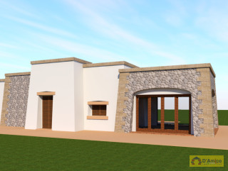 foto immobile Villa a rustico e Piscina vista mare, a Pescoluse n. 24