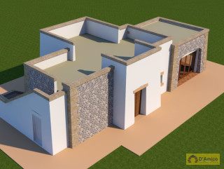 foto immobile Villa a rustico e Piscina vista mare, a Pescoluse n. 18