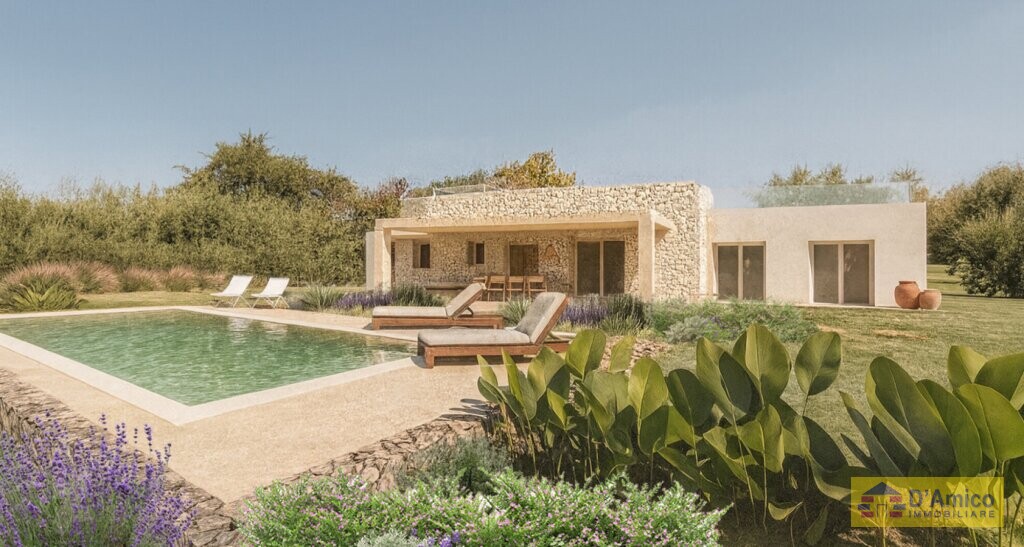foto immobile Villa chiavi in mano, a Santa Maria di Leuca, con piscina e vista mare n. 9