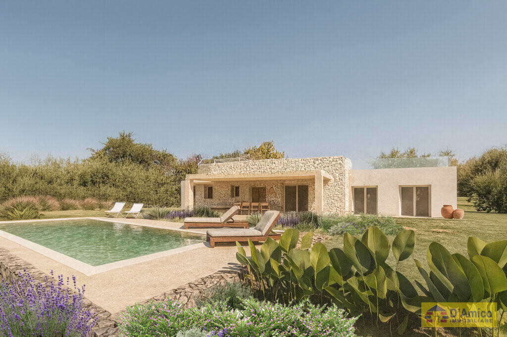 foto immobile Villa chiavi in mano, a Santa Maria di Leuca, con piscina e vista mare n. 9