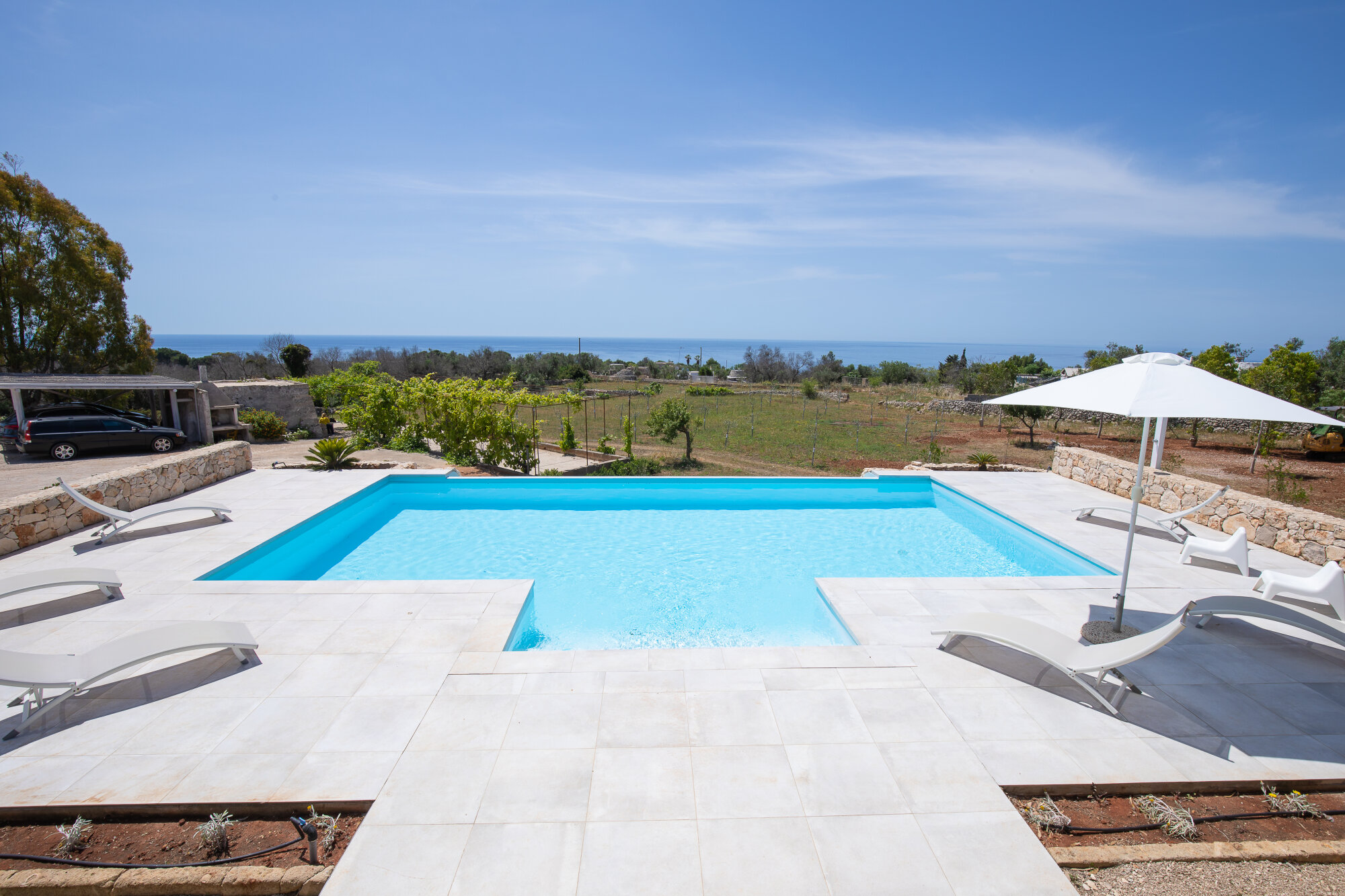 Villa di Lusso con splendida Piscina vista mare a Torre Vado  - Morciano di Leuca