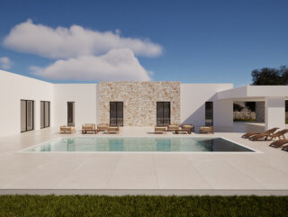 LUXURY Villa with Pool under construction