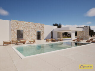 foto immobile LUSSUOSA Villa con Piscina in fase di realizzazione n. 3