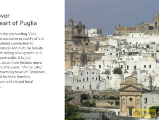 foto immobile Progetto per villa moderna con piscina e antichi trulli ad Ostuni n. 2