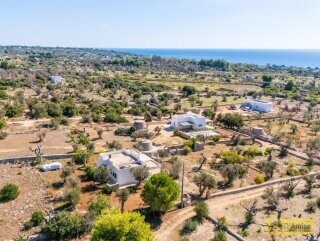 foto immobile Villa Panoramica, con pajara e vista mare, a Pescoluse n. 33
