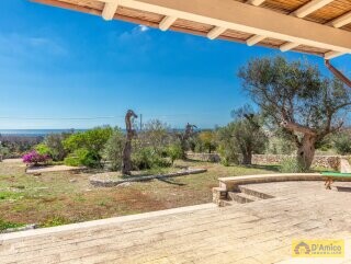 foto immobile Villa Panoramica, con pajara e vista mare, a Pescoluse n. 7
