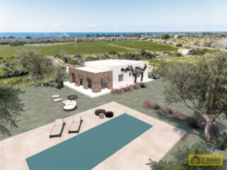 foto immobile Caratteristica villa a rustico con piscina, vista mare,  in vendita a Torre Vado n. 28