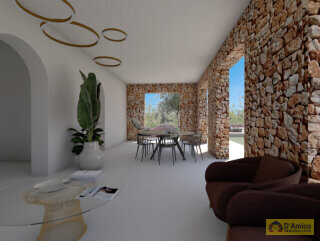 foto immobile Caratteristica villa a rustico con piscina, vista mare,  in vendita a Torre Vado n. 33