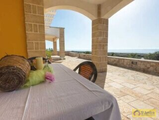 foto immobile Villa con Vista mare mozzafiato sulle spiagge di Pescoluse, nel Salento n. 10