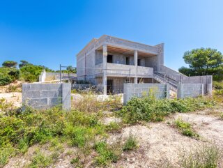 Villa su due livelli, vista mare, a Torre Pali, Pescoluse