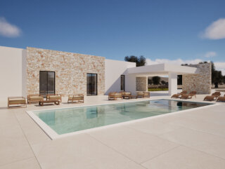 Luxury Villa with Swimming Pool, project in progress, in Carovigno (BR)