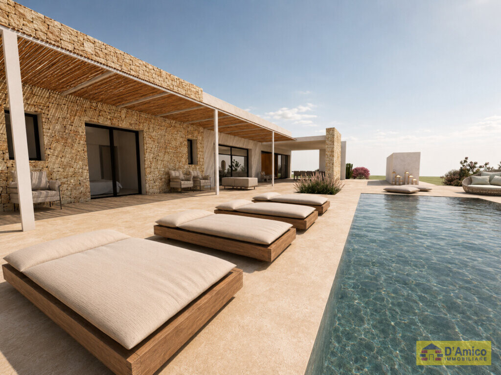 foto immobile Lussuosa Villa con Piscina, chiavi in mano, a Carovigno (BR) n. 9