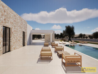 foto immobile Lussuosa Villa con Piscina, con progetto in itinere, a Carovigno (BR) n. 2