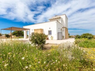 Esclusiva Villa Vista Mare, con terrazza panoramica, a Pescoluse