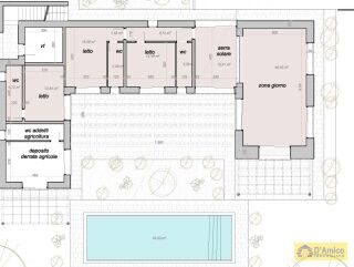 foto immobile Terreno con Progetto approvato per Villa e Piscina a Torre Vado n. 2