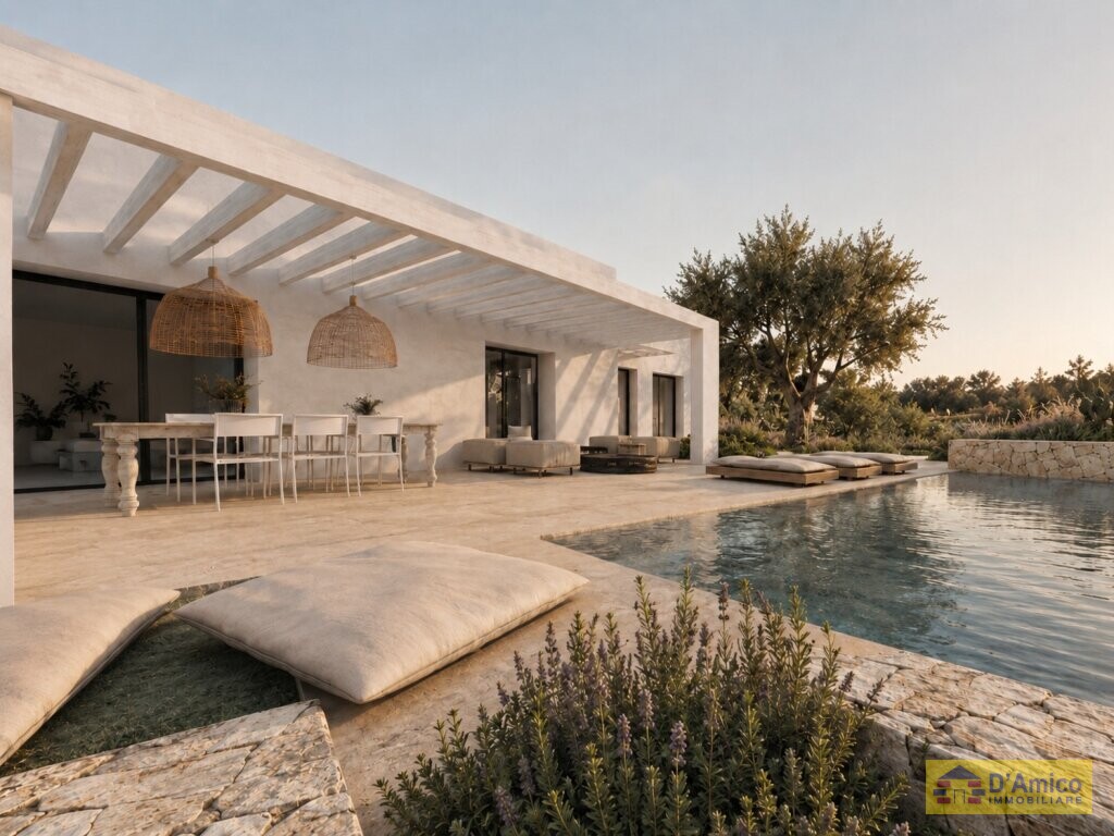 foto immobile Villa a rustico con Piscina vista mare a Santa Maria di Leuca n. 9