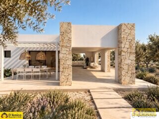 foto immobile Moderna Villa con piscina e Trullo a Carovigno n. 16